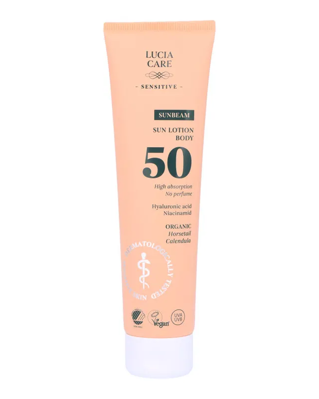 Lucia Care Sunbeam Sun Lotion Body SPF 50 150 ml