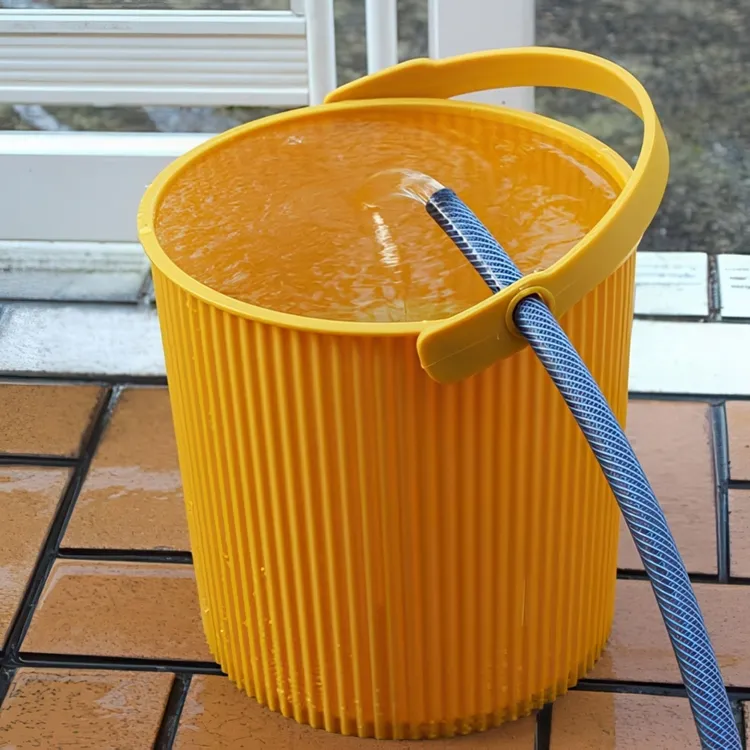 Hink med lock 20L, Omnioutil, Senapsgul