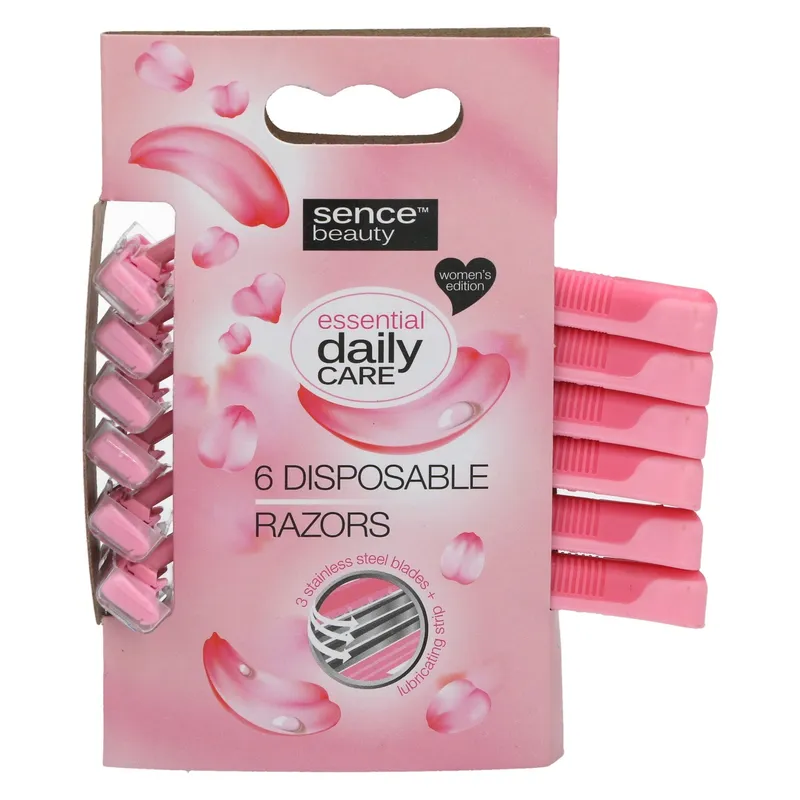 Sence Essential daily care 6 Disposable Razors 6 st