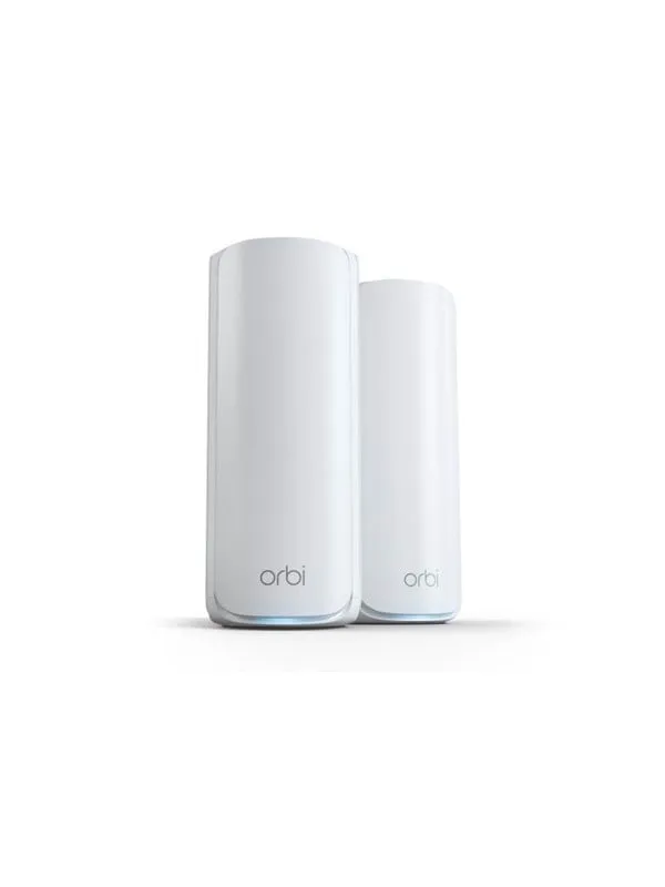 Netgear Orbi 770 Series RBE772 Tri-Band WiFi 7 Mesh (2-Pack) - Mesh router 802.11a/b/g/n/ac/ax/be (Wi-Fi 7)
