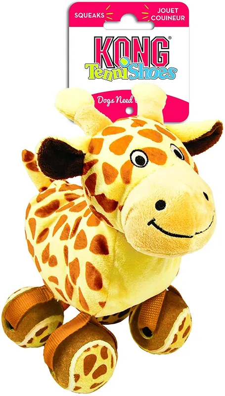Leksak TenniShoes Giraffe Brun S