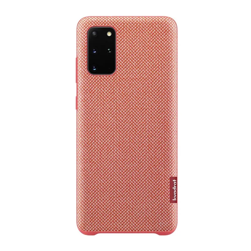 Samsung Kvadrat Cover för Samsung Galaxy S20 Plus – Röd