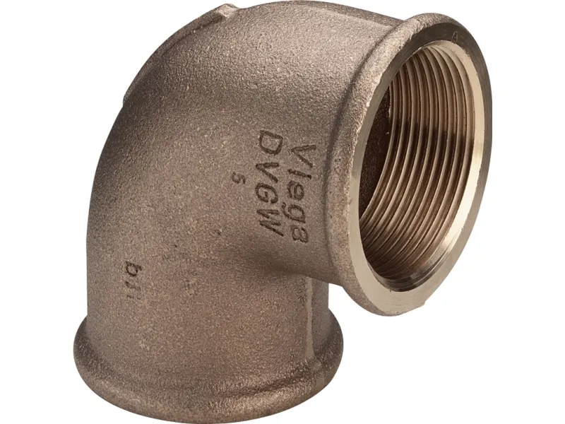 Viega Bend 90° socket/socket 1 1/4″ gunmetal