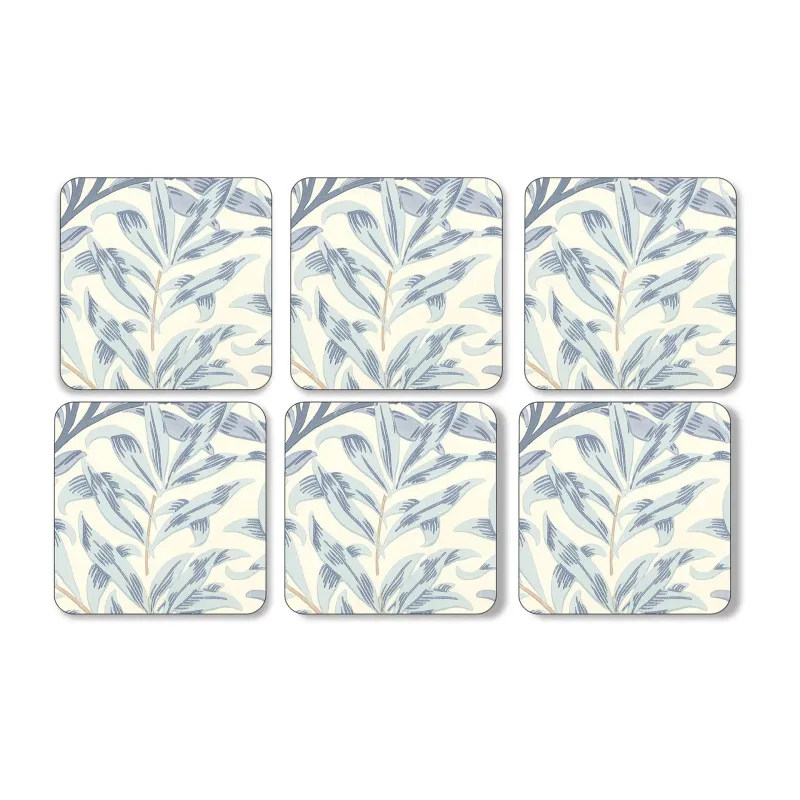 Pimpernel Willow Bough glasunderlägg 6-pack Blue