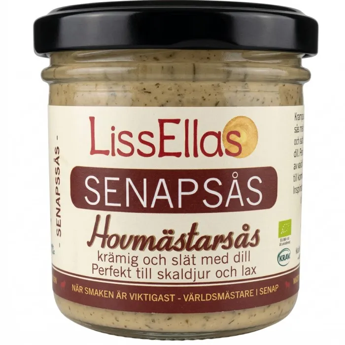 LissEllas Senap Hovmästarsås Eko 150g