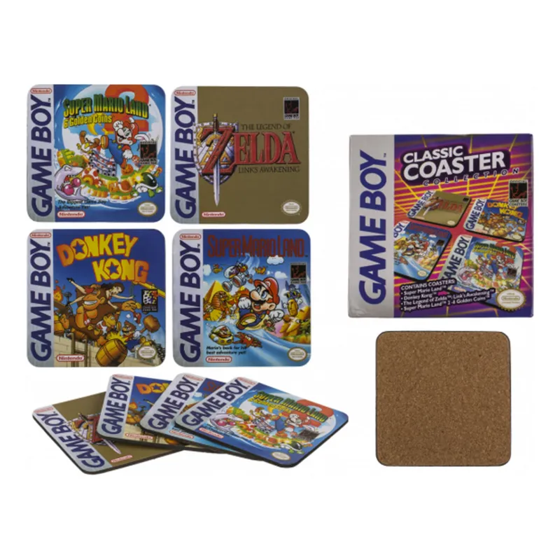 Drinkunderlägg Gameboy – 4-pack