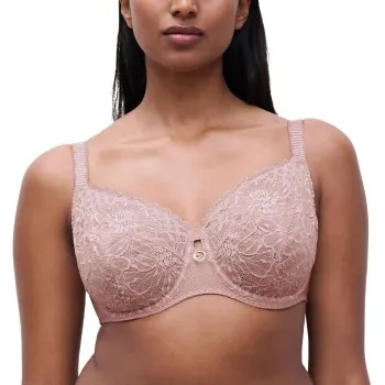 Chantelle BH Sublime Underwired Bra Gammelrosa E 95 Dam