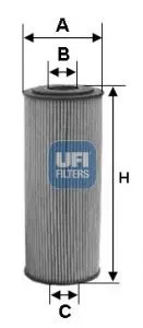 Oljefilter UFI 25.099.00