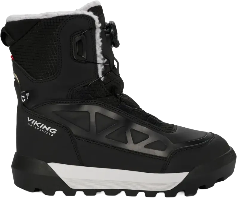 Viking Footwear Junior´s Constrictor Warm Sc Wp Boa Black