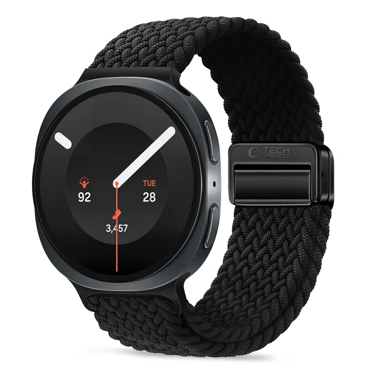 Tech-Protect NylonMag Strap for Samsung Galaxy Watch 8/9 - 40/44/46mm - Black