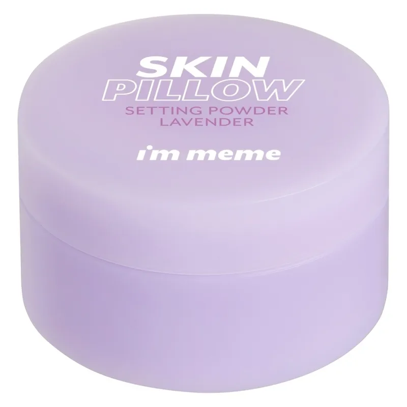I'm Meme Skin Pillow Setting Powder Lavender