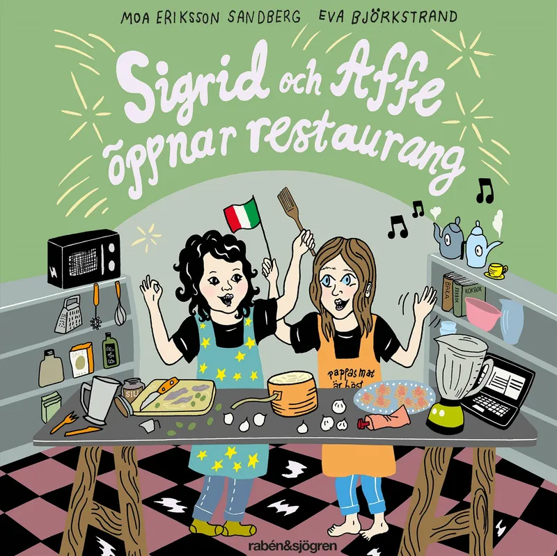Sigrid och Affe öppnar restaurang, Ljudbok
