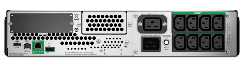 APC SMT3000RMI2UC - Smart-UPS - 3000VA/2700W - Line Interactive UPS