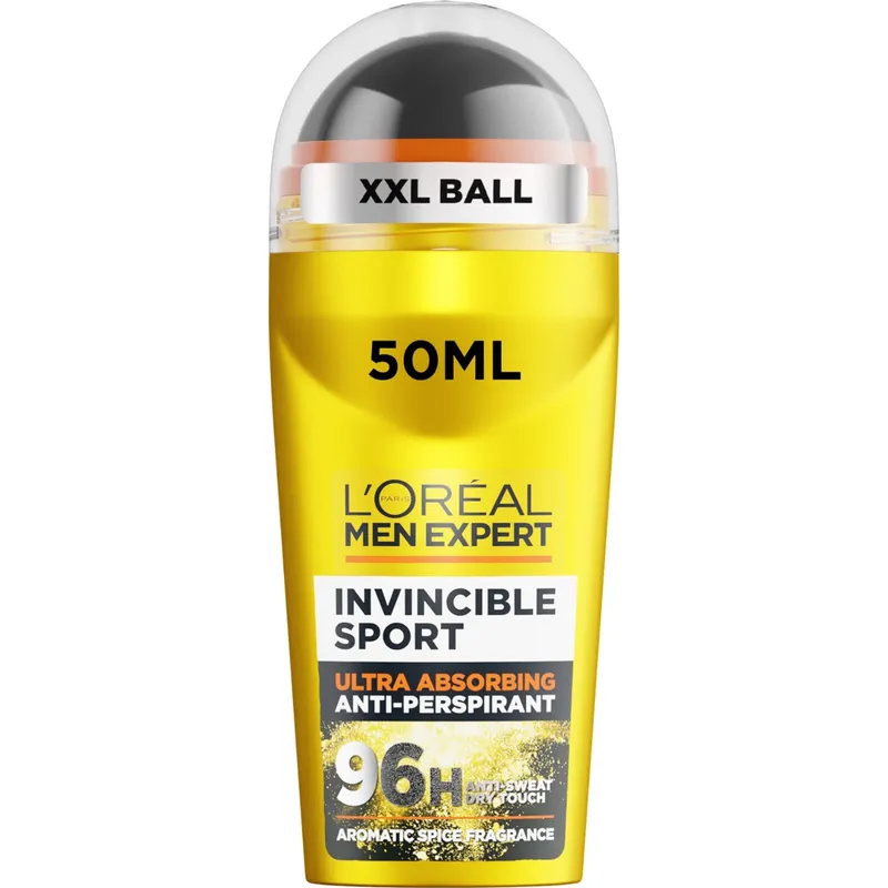 Loreal Paris Men Expert Invincible Sport 96H Anti-Perspirant Deodorant Roll On 50 ml
