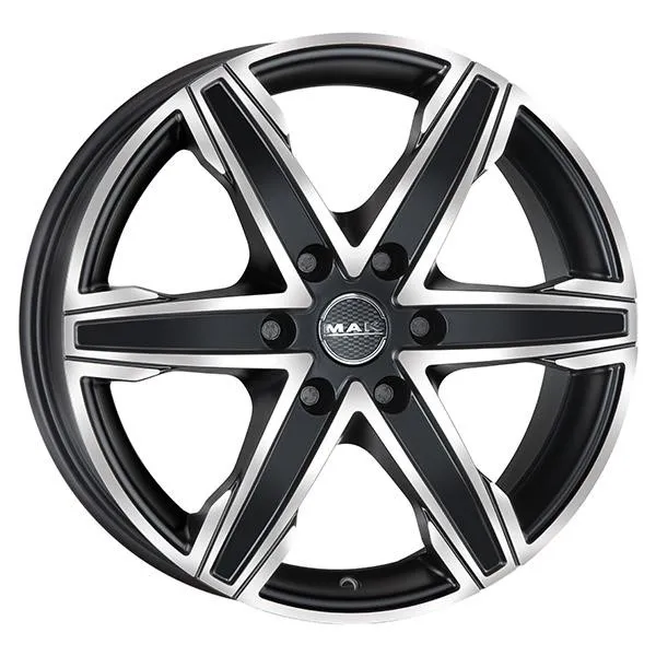 MAK King6 Black Machined Face – 9/20 6/139,7 ET60 B93