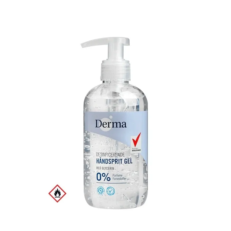 Derma Hand Sanitizer Gel - 250 ml