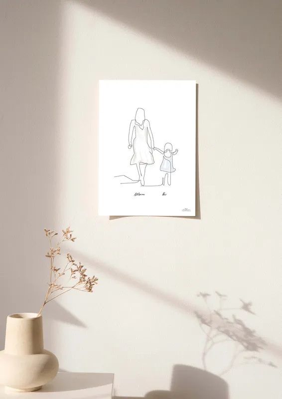 POSTER - Mor och dotter