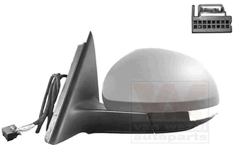 Backspegel VAN WEZEL 7606817