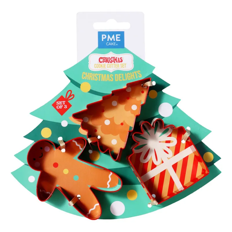 PME Kakformar Julfigurer – 3-pack