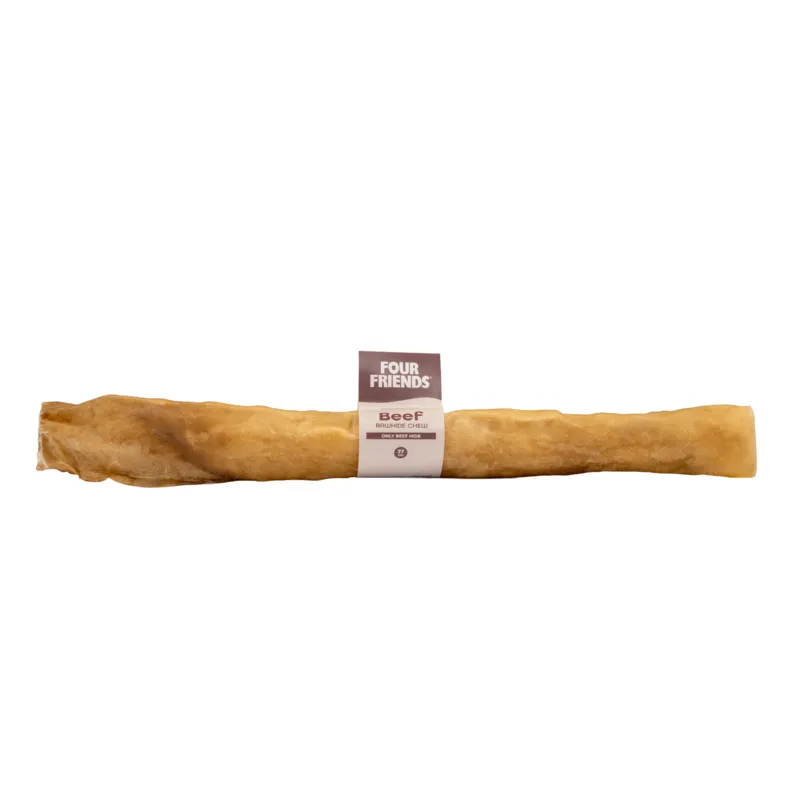 Natural Chews Beef Rawhide Chew till Hund - 37 cm
