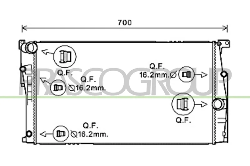 Kylare PRASCO BM028R004