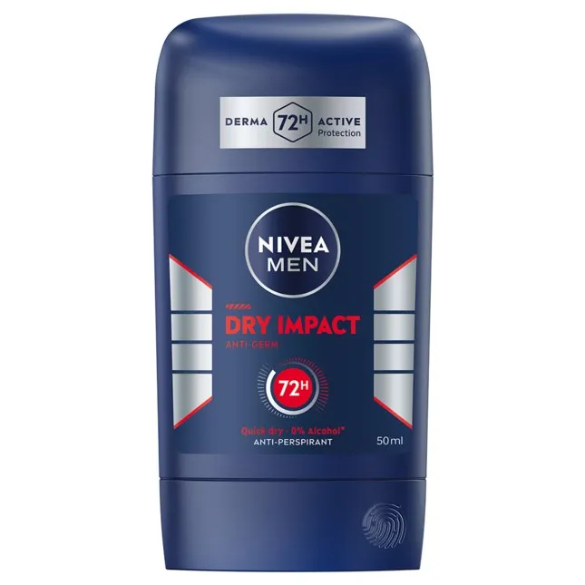 NIVEA MEN Antiperspirant Deo Dry Impact Stick 50 ml