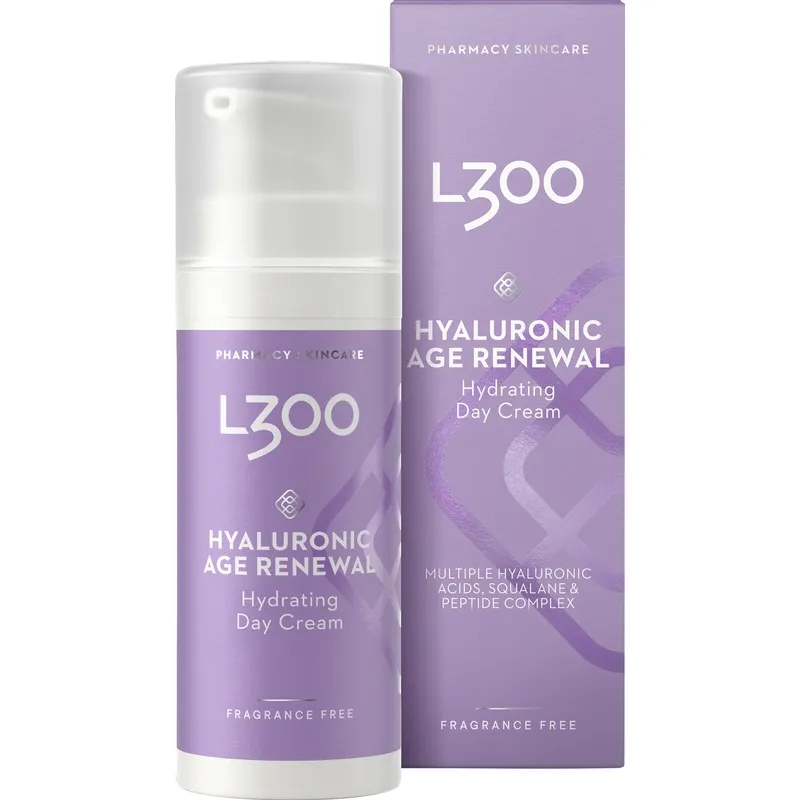 Köp 2 få 25% | L300 Hyaluronic Age Renewal Dagkräm 50 ml