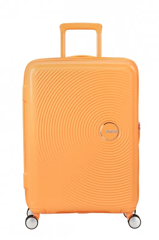 American Tourister Soundbox 67cm - Mellanstor Expanderbar Papaya Pop, Mellanstor Resväska