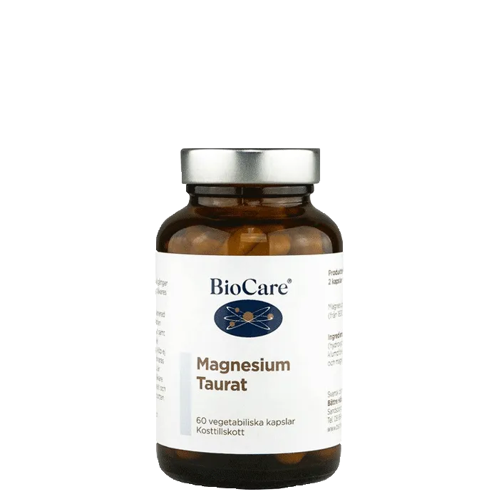 BioCare Magnesium Taurat 60 kapslar