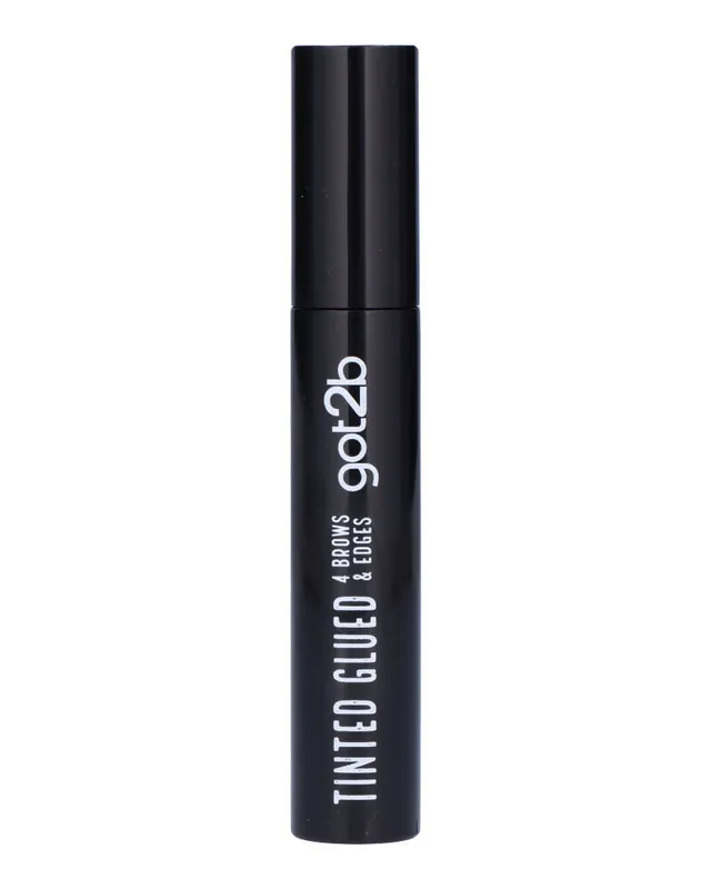 Schwarzkopf Got2b Glued 4 Brows & Edges 2 in 1 Tinted Gel - Dark Brown - Black 16 ml