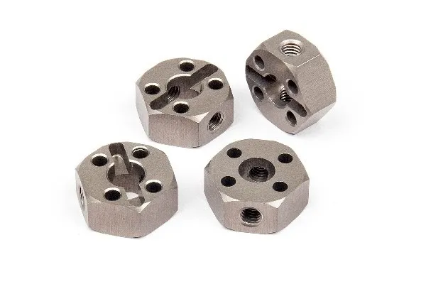 Aluminium låsende sekskantet hjulnav (12Mm/4Pcs)