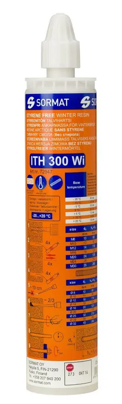 Sormat ITH 300 Wi Ankarmassa vinter 300 ml