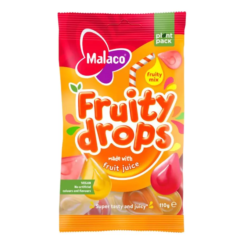 Malaco Fruity Drops Fruity Mix – 110 g