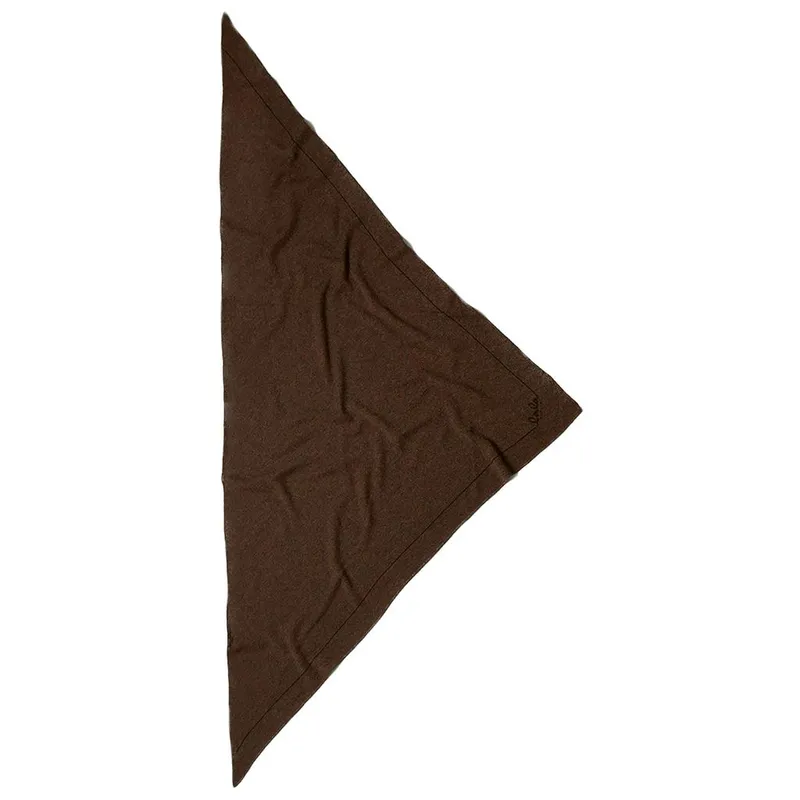 Lala Berlin Halsduk – 162×85 – Triangel Solid M – Castagna