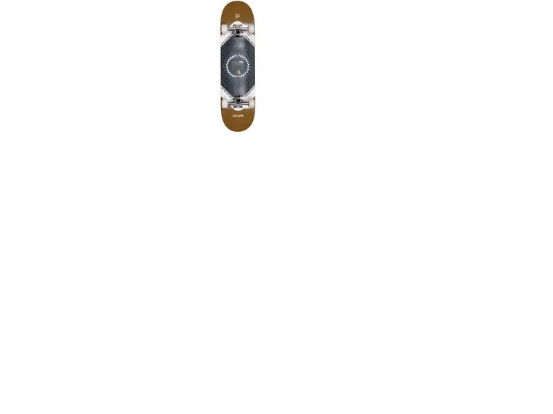 Playlife Heavy Metal Gold Skateboard