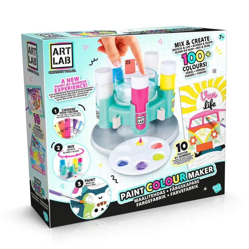 Art Lab Paint Colour Maker Färgfabrik - Leksaksaffären - Leksaksaffären