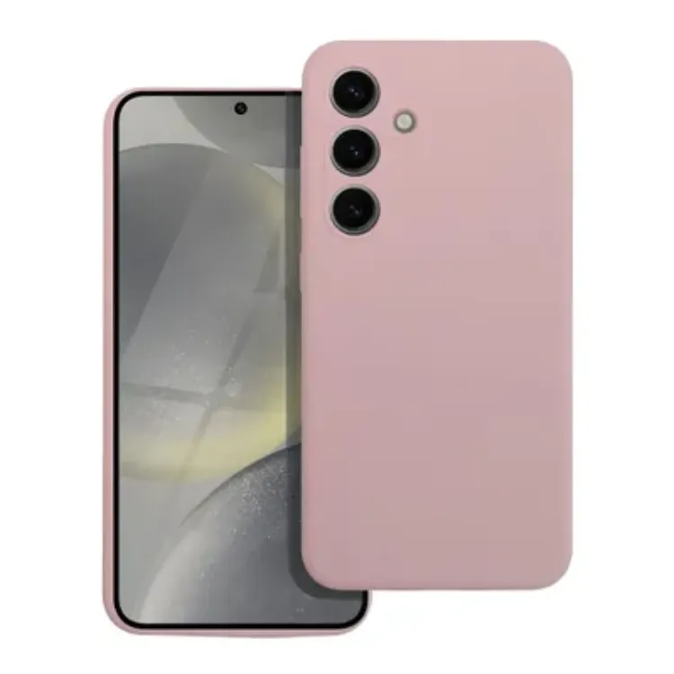 Mobilskal till Galaxy S24 FE Silikon 2mm – Rosa