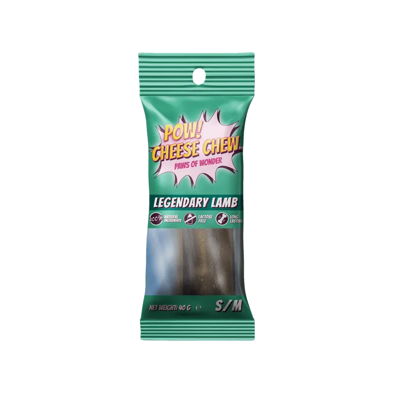Cheese Chew Lamb tuggrulle till Hund - S/M
