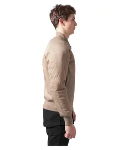 Urban Classics Bomberjakke Beige