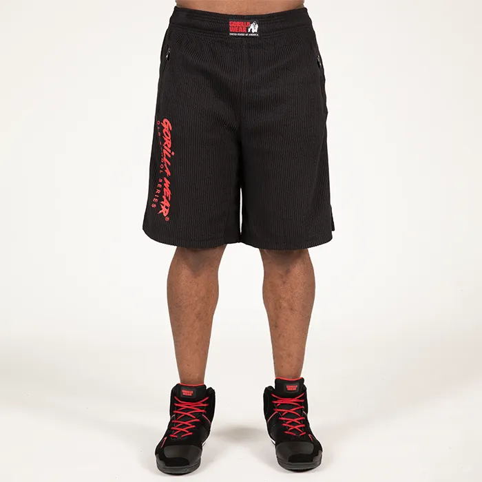 Augustine Old School Shorts, black/red, small/medium