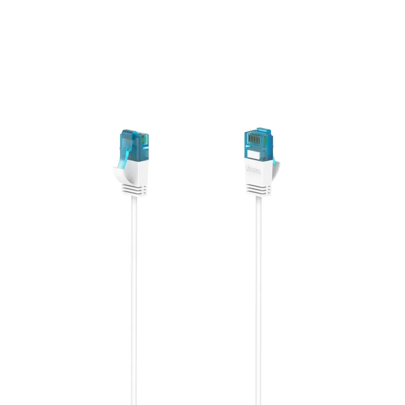 HAMA Cable Network CAT6a Slim U/UTP 0.50m White