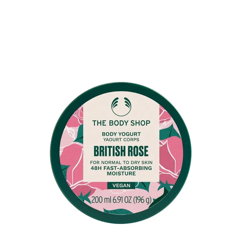 The Body Shop – British Rose Kroppsyoghurt, 200 ml