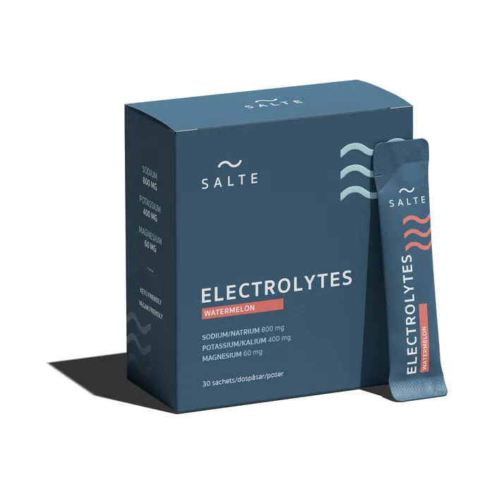 SALTE Elektrolyter, Vattenmelon, 30 dospåsar