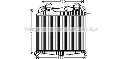 PRASCO MN4017 Intercooler