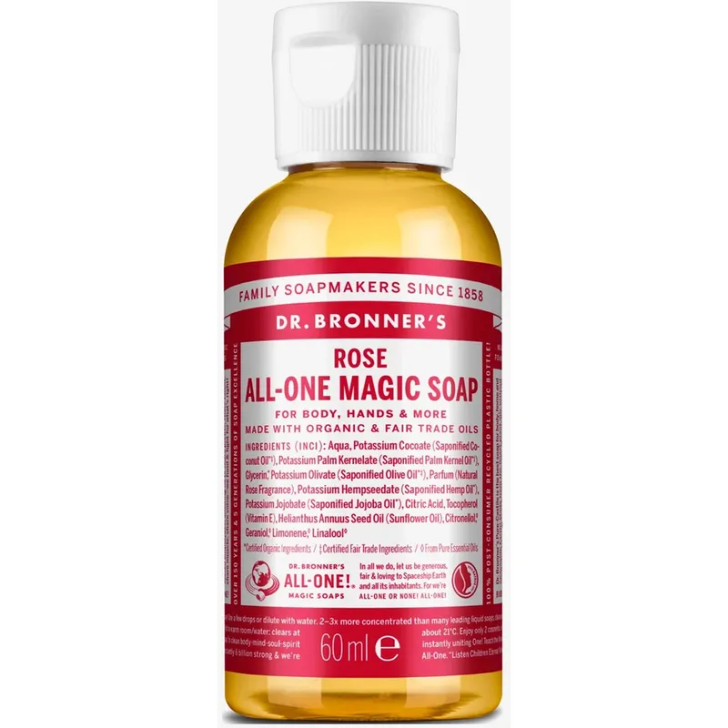 Dr. Bronner’s Magic Soaps Rose 60 ml