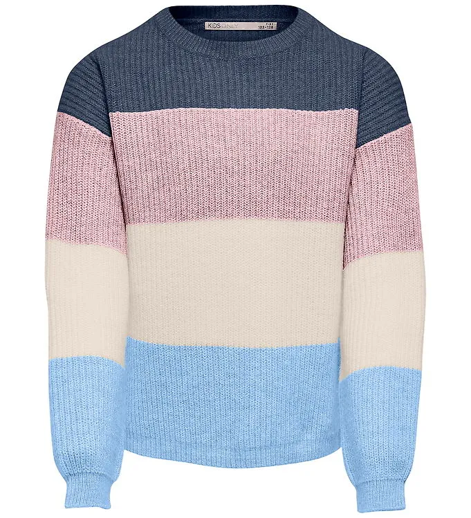 Kids Only Tröja - Stickad - Nej - KogSandy - Vintage Indigo