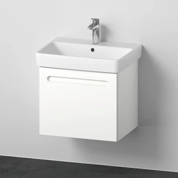 Duravit No. 1 Möbelpaket vit matt, 600×450 mm, 1 låda Utan innerlåda