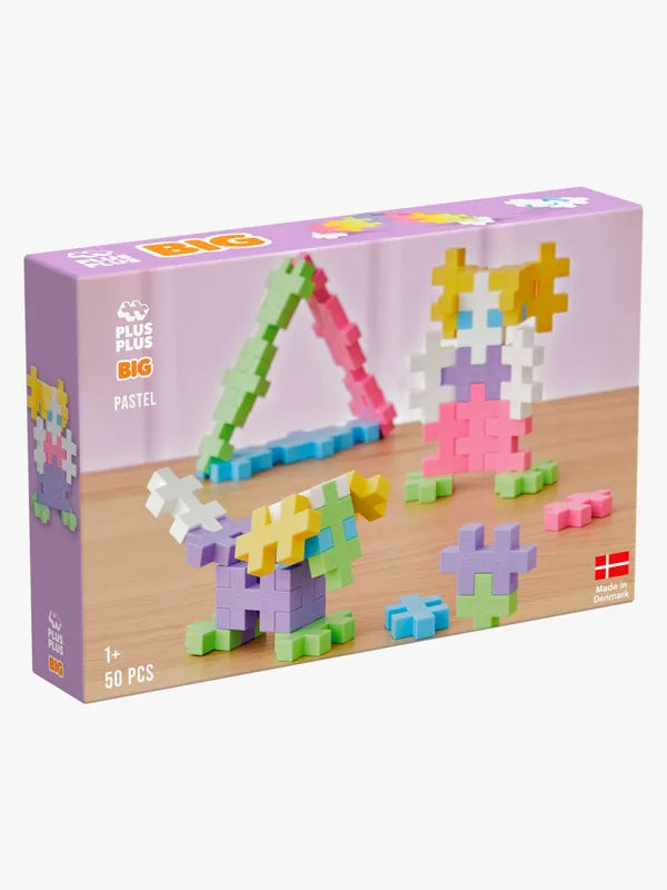 Plus-Plus BIG Pastellmix 50 Bitar