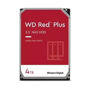 WD Red Plus - 4TB - Hårddisk - WD40EFZZ - SATA-600 - 3,5"