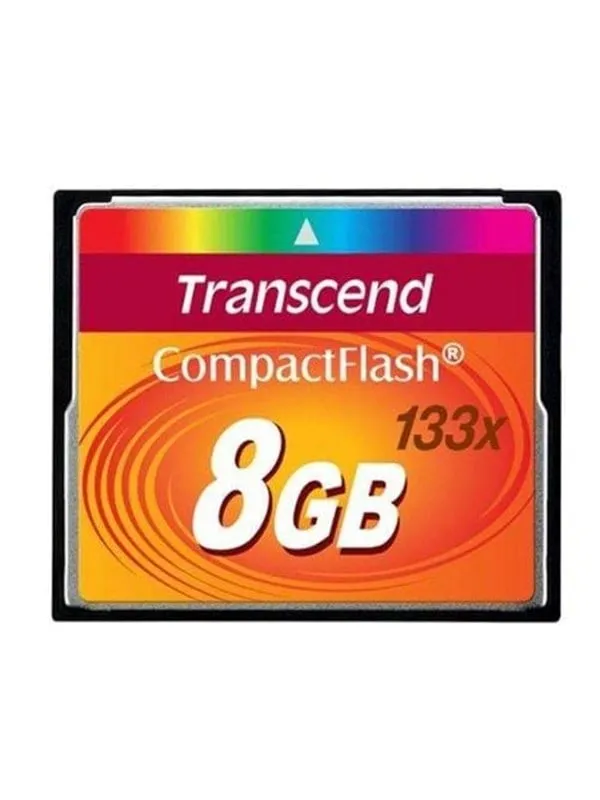 Transcend Compact Flash 133x - 50MB/s - 8GB